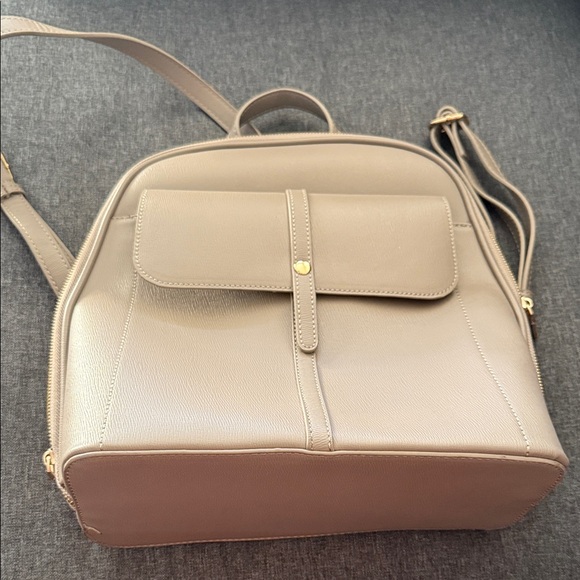 Elegant Tan Backpack for Women - Like New! - Picture 1 of 3